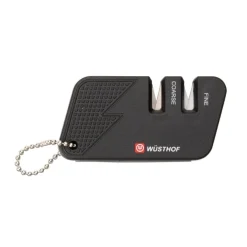 Wusthof Pocket Knife Sharpener - Black/Red