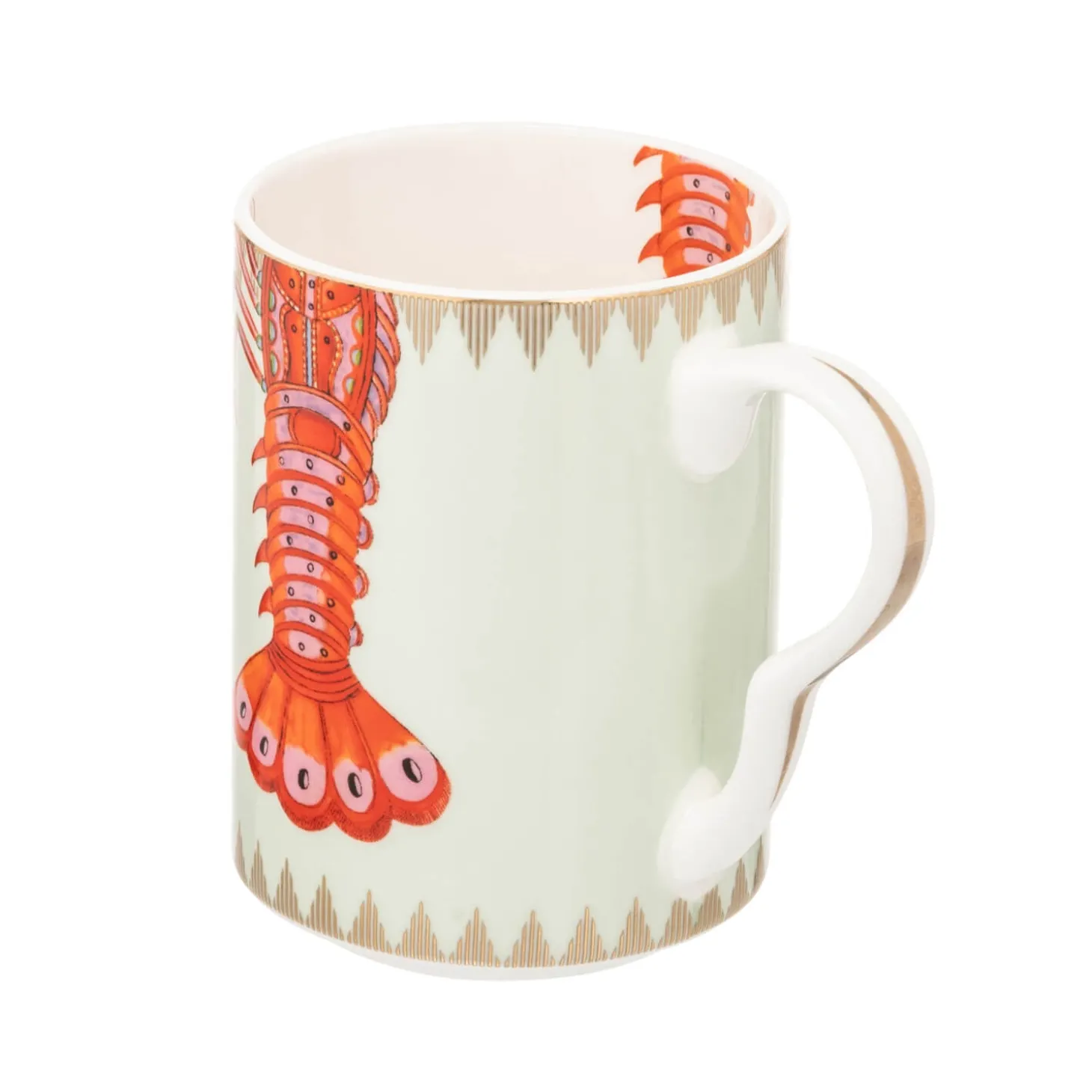Yvonne Ellen Bone China Medium Mug - Lobster