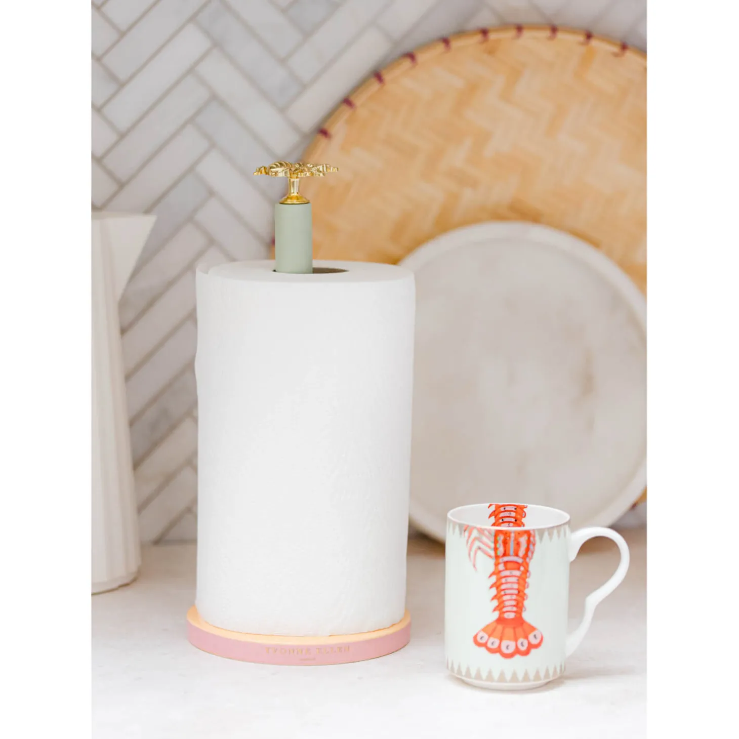 Yvonne Ellen Bone China Medium Mug - Lobster