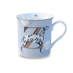 Yvonne Ellen Bone China 330ml Alphabet Mug - Z
