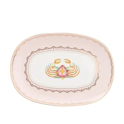 Yvonne Ellen 34cm Fine China Platter - Crab