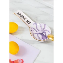 Yvonne Ellen Fine China Spoon Rest - Octopus