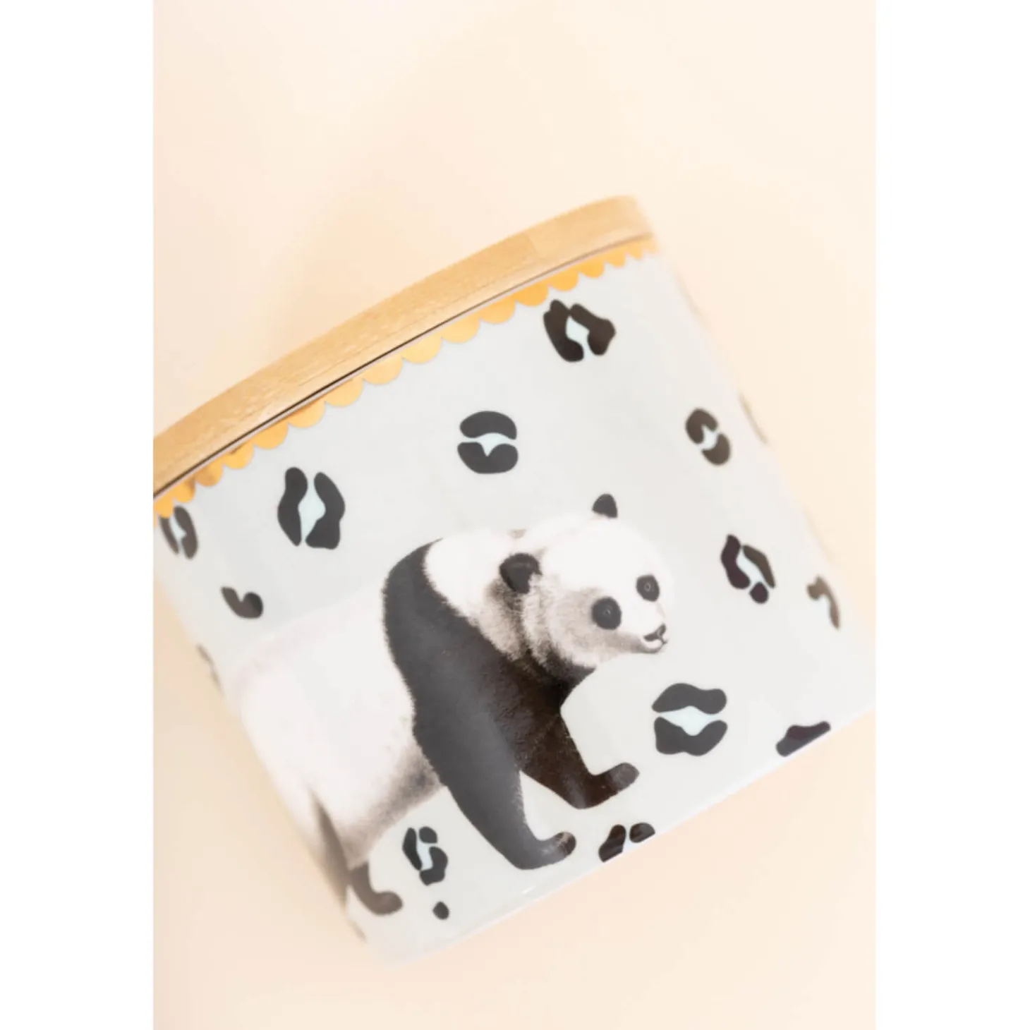 Yvonne Ellen Fine China Small Storage Jar - Panda