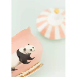 Yvonne Ellen Fine China Sugar Bowl - Panda
