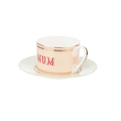 Yvonne Ellen Fine China Teacup & Saucer  - Mum