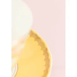 Yvonne Ellen Fine China Teacup & Saucer - Snakey