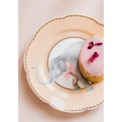 Yvonne Ellen Fine China Tea Plate - Elephant