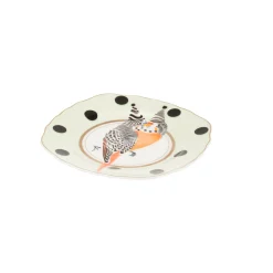 Yvonne Ellen Fine China Tea Plate - Budgie