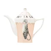 Yvonne Ellen 1.2L Fine China Teapot - Pussy
