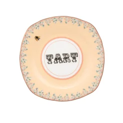 Yvonne Ellen 4-Piece Fine China Tea Plate Set - Cheeky