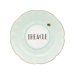 Yvonne Ellen 4-Piece Fine China Tea Plate Set - Cheeky