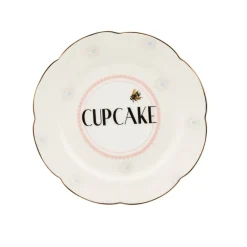 Yvonne Ellen 4-Piece Fine China Tea Plate Set - Cheeky