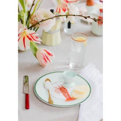 Yvonne Ellen 4-Piece Fine China Side Plates - Under The Sea