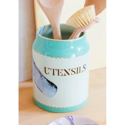 Yvonne Ellen Utensil Pot - Whale