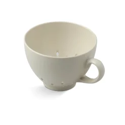 Zeal Berry 10cm Melamine Colander with Handle - Cream