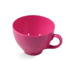 Zeal Berry 10cm Melamine Colander with Handle - Neon Pink
