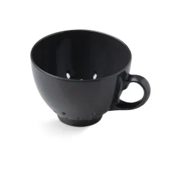 Zeal Berry 10cm Melamine Colander with Handle - Dark Grey