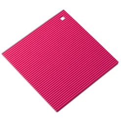 Zeal 22cm Large Silicone Trivet Mat - Neon Pink