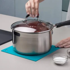 Zeal 22cm Large Silicone Trivet Mat - Neon Aqua