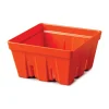 Zeal 12cm Melamine Berry Box & Colander - Neon Orange