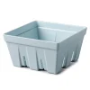 Zeal 19cm Melamine Berry Box & Colander - Duck Egg Blue