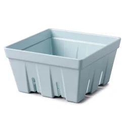 Zeal 19cm Melamine Berry Box & Colander - Duck Egg Blue