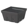 Zeal 19cm Melamine Berry Box & Colander - Dark Grey