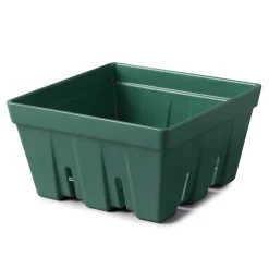 Zeal 19cm Melamine Berry Box & Colander - Forest Green