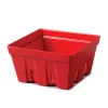 Zeal 15cm Melamine Berry Box & Colander - Red