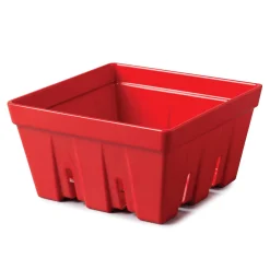 Zeal 19cm Melamine Berry Box & Colander - Red