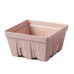 Zeal 15cm Melamine Berry Box & Colander - Rose Pink