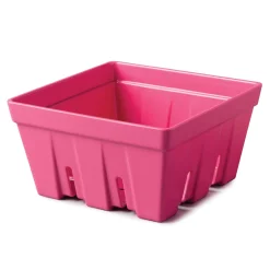 Zeal 19cm Melamine Berry Box & Colander - Neon Pink