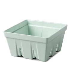 Zeal 15cm Melamine Berry Box & Colander - Sage Green