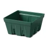 Zeal 12cm Melamine Berry Box & Colander - Forest Green