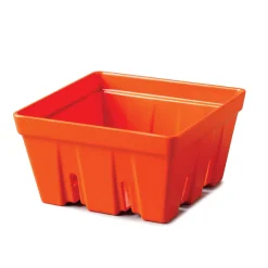 Zeal 15cm Melamine Berry Box & Colander - Neon Orange