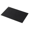 Zeal Jumbo Rectangular Silicone Trivet Mat - Black
