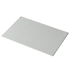 Zeal Jumbo Rectangular Silicone Trivet Mat - French Grey