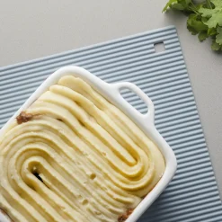 Zeal Jumbo Rectangular Silicone Trivet Mat - French Grey