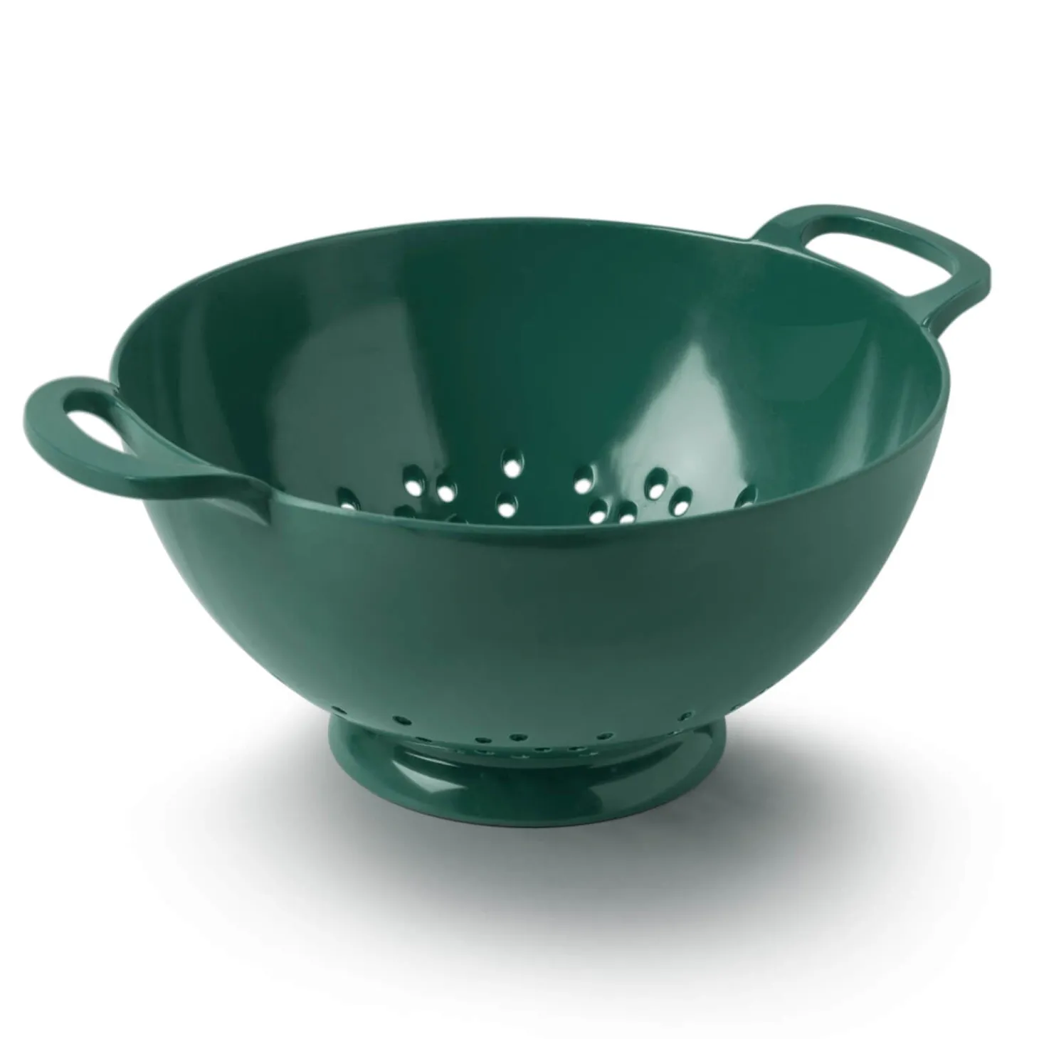 Zeal Premium 20cm Melamine Colander With Handles - Forest Green
