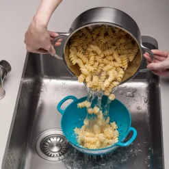 Zeal Premium 20cm Melamine Colander with Handles - Aqua