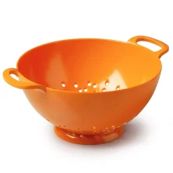 Zeal Premium 20cm Melamine Colander with Handles - Neon Orange