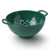Zeal Premium 15cm Melamine Colander With Handles - Forest Green