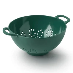Zeal Premium 15cm Melamine Colander With Handles - Forest Green