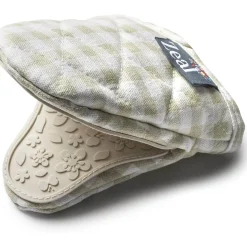 Zeal Silicone & Cotton Gingham Mini Mitt - Assorted