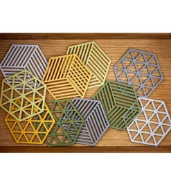 Zone Denmark Hexagon Silicone Trivet - Lavender