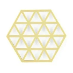 Zone Denmark Triangles Silicone Trivet - Chardonnay