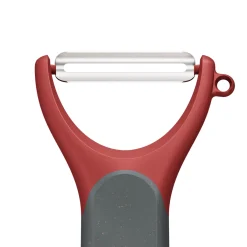 Zyliss Eco Handle Y Soft Skin Peeler - Red