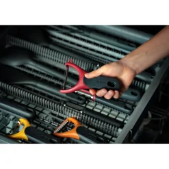 Zyliss Eco Handle Y Soft Skin Peeler - Red