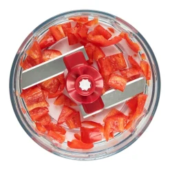 Zyliss Twist & Roll Mini Chopper - White